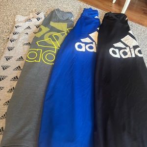 4 Boys size XL Adidas shirts